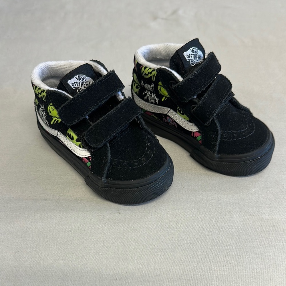 Vans Kids Black High-Top Sneakers